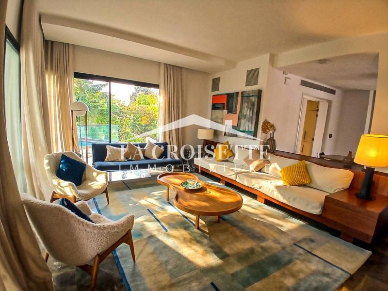 Villa meublée S+3 avec piscine à Carthage